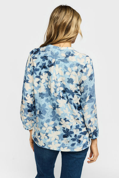 Dorte Blue Flower - 1021307 Thumbnail