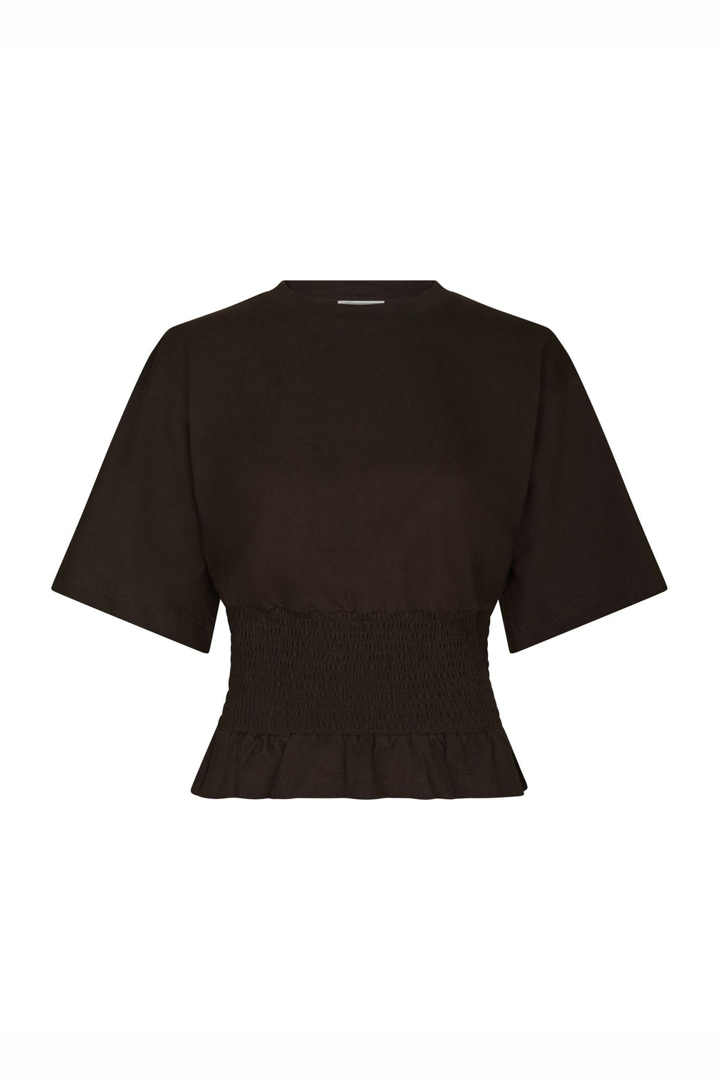 Dray Boxy Smock Tee Dark brown - 165720