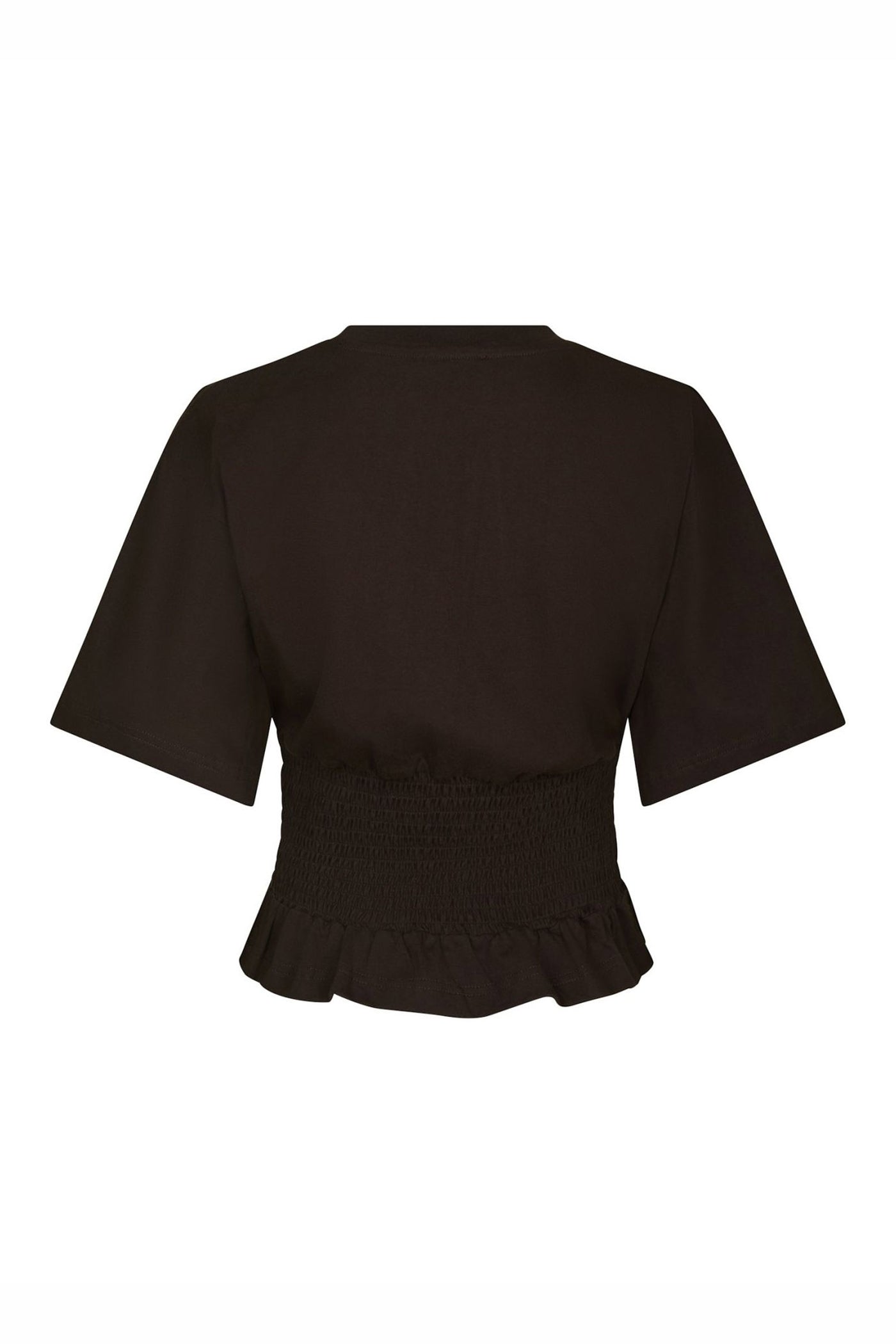 Dray Boxy Smock Tee Dark brown - 165720