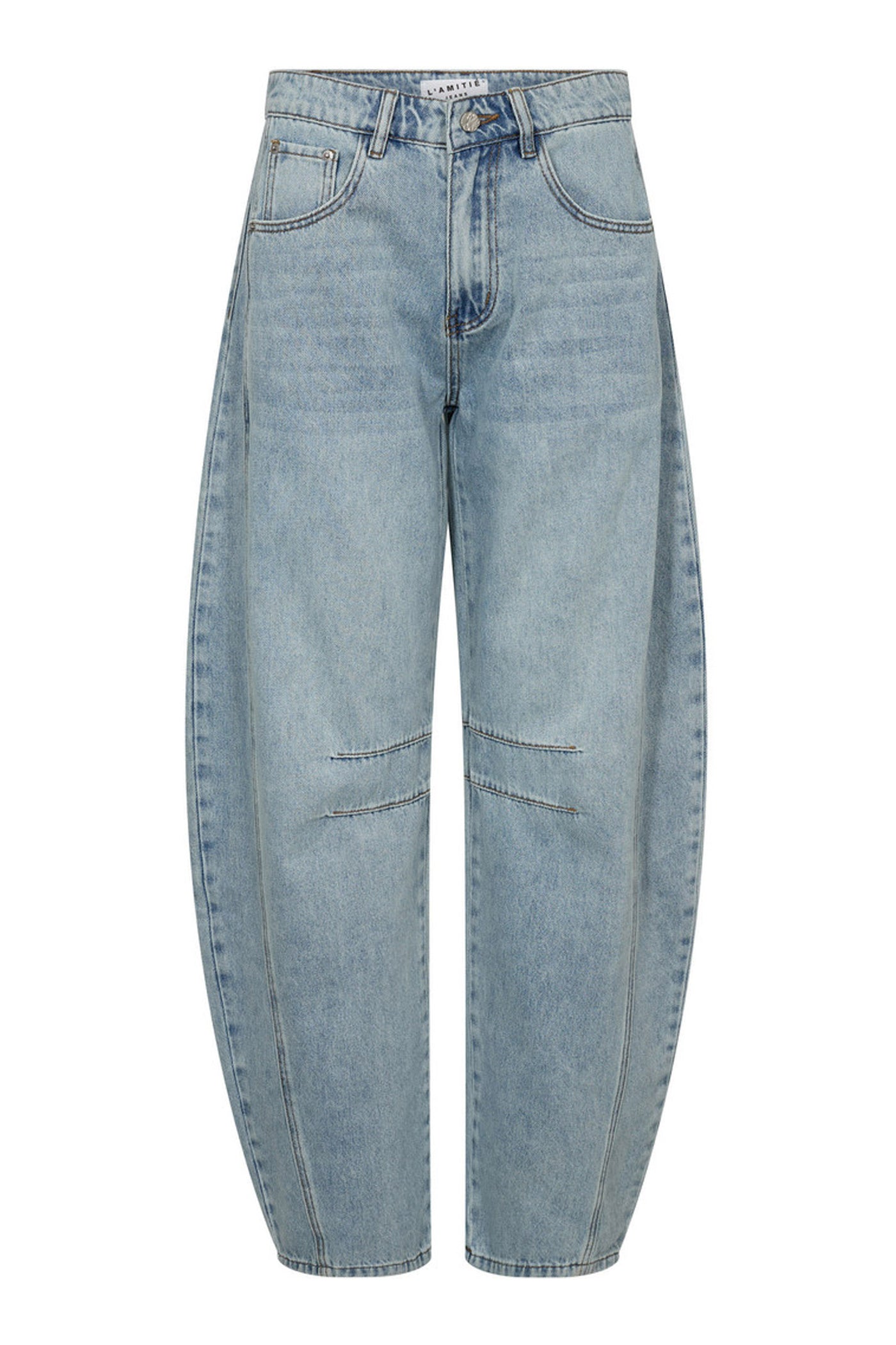 Drew Barrel Panel Jeans Bleach Bleached Denim - HL10624