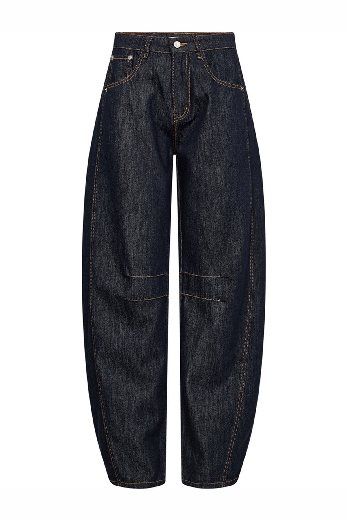 Drew Barrel Panel Jeans Unwash Unwashed denim - HL10569