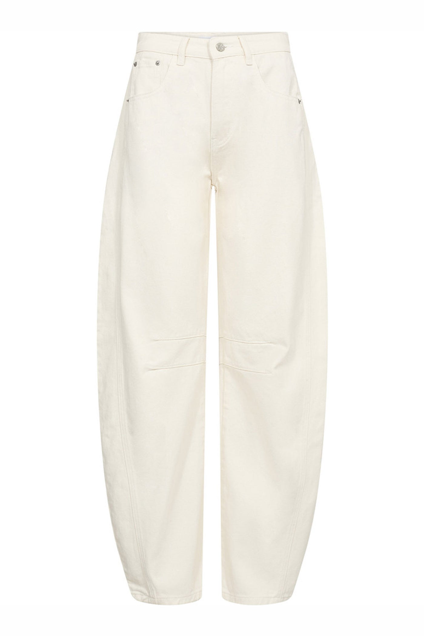 Drew Barrel Panel Tall Jeans W White - HL10573