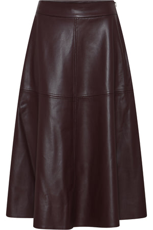 VeganiBBImma skirt Oxblood