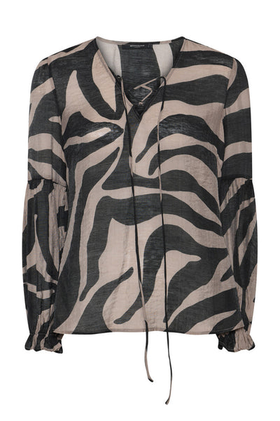 DuscleBBElma blouse Zebra print - BBW4670 Thumbnail