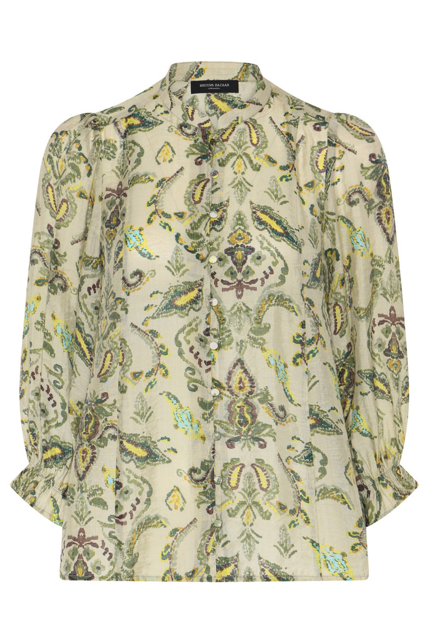 Dusclebbvivana Shirt Multi Green Print - BBW4992