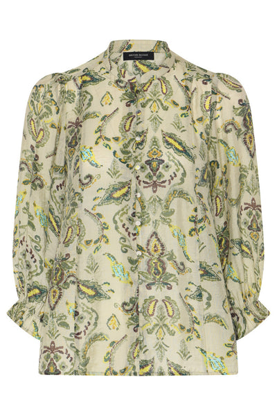 Dusclebbvivana Shirt Multi Green Print - BBW4992 Thumbnail