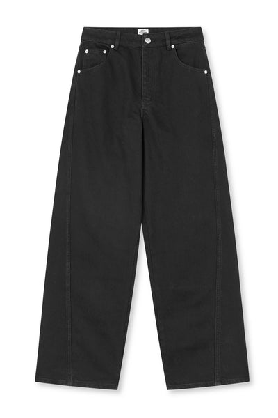 Dyed Denim Christel Jeans Black - 205403 Thumbnail