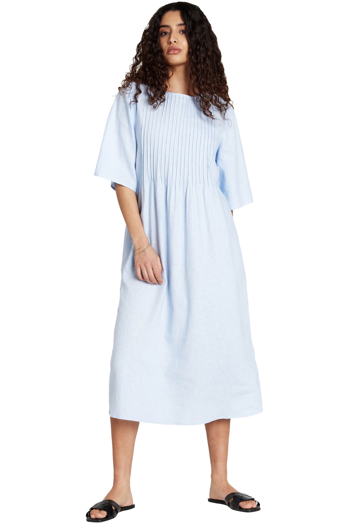 LinvisBBSilvena dress Eventide Blue - BBW4983