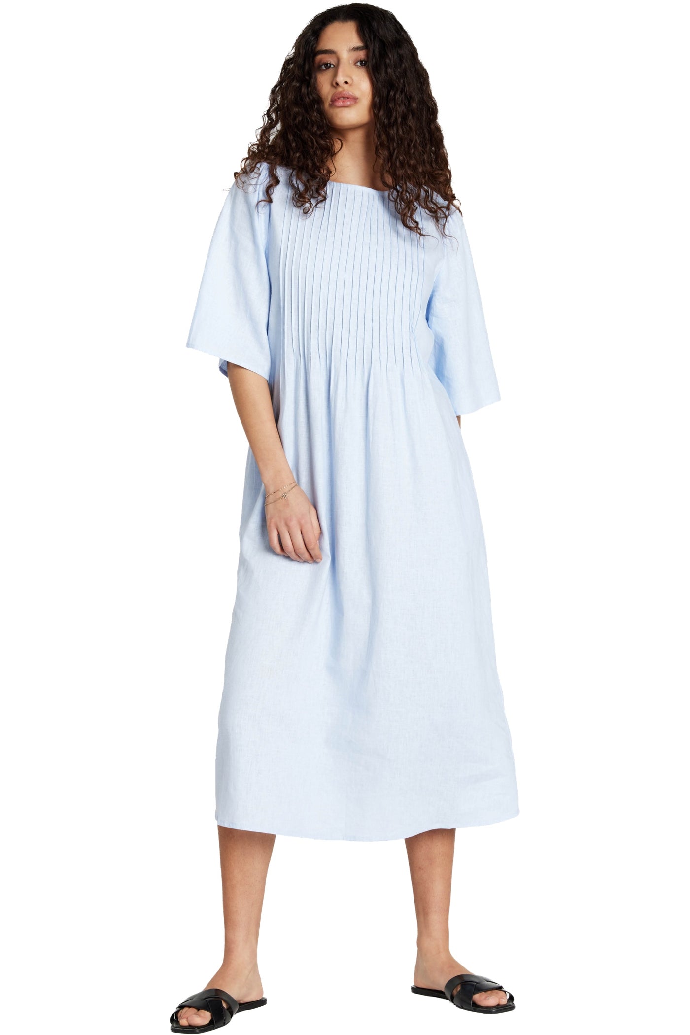 LinvisBBSilvena dress Eventide Blue - BBW4983