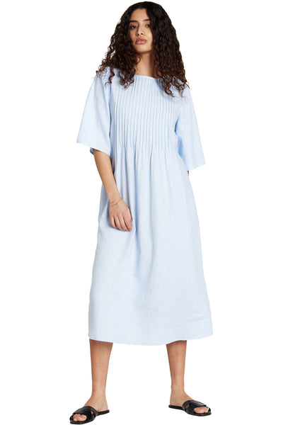 LinvisBBSilvena dress Eventide Blue - BBW4983 Thumbnail