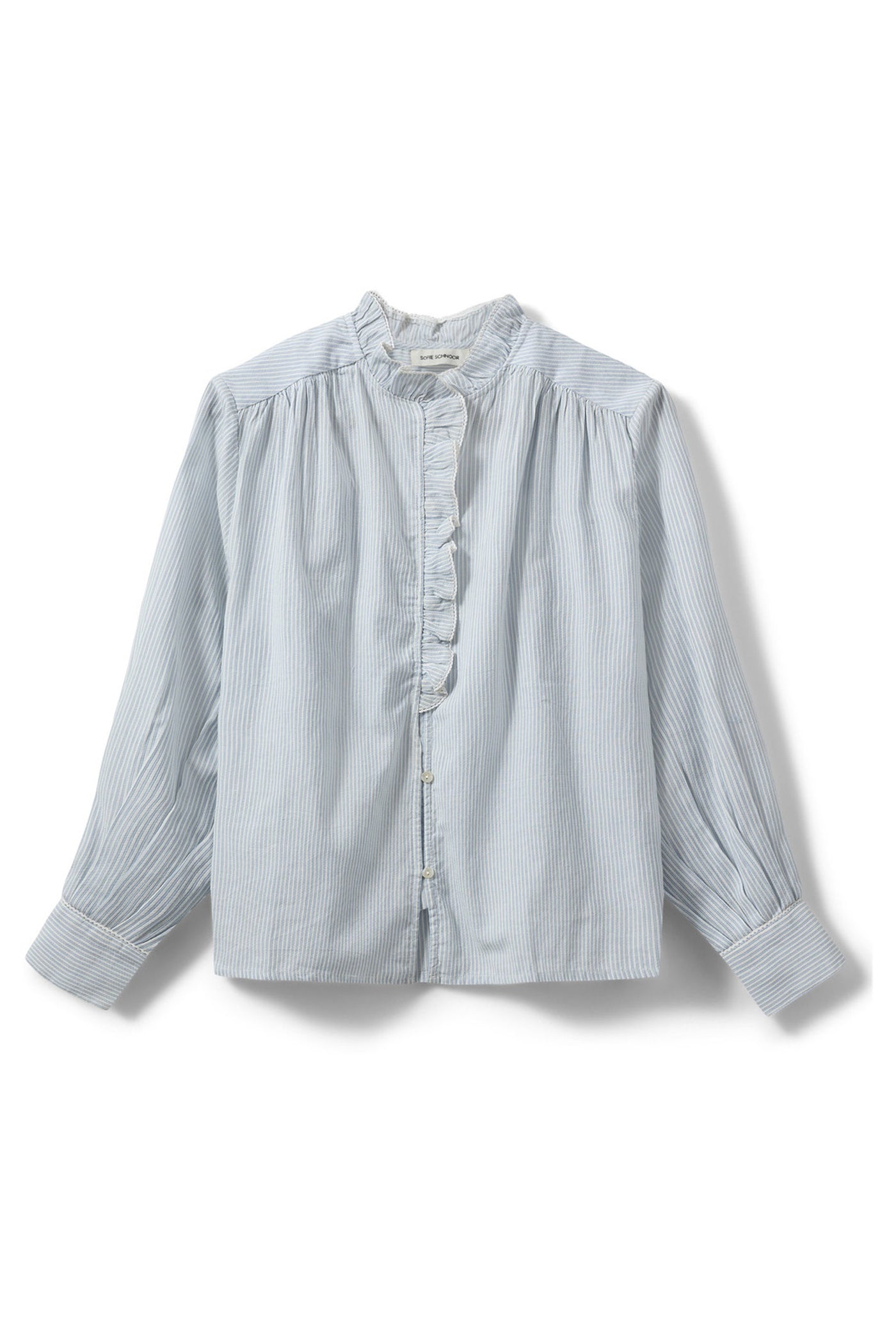 EDNASW SHIRT 5094 Light Blue striped - S253280