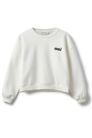 ELINSW SWEATSHIRT 0103 Off white - S254435