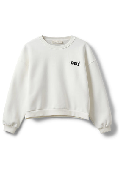 ELINSW SWEATSHIRT 0103 Off white - S254435 Thumbnail