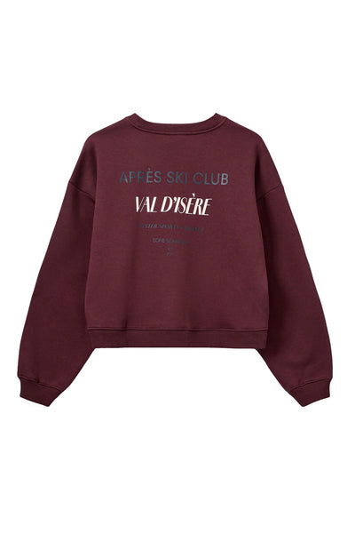 ELINSW SWEATSHIRT 4162 Plum - S254510 Thumbnail