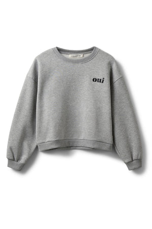 ELINSW SWEATSHIRT 8010 Grey melange - S254435