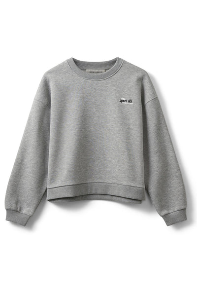 ELINSW SWEATSHIRT 8010 Grey melange - S254440 Thumbnail