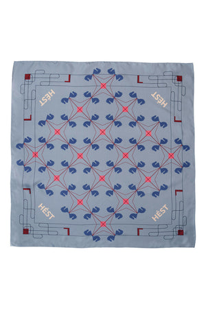 ELIZA Silk Scarf Small 7003 Titanium