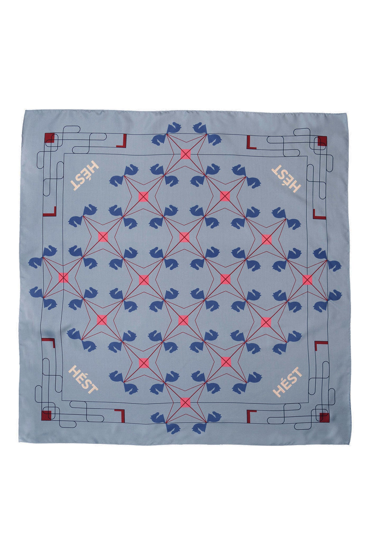 ELIZA Silk Scarf Small 7003 Titanium