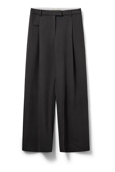 ELSABETHSW WIDE LEG SUITING TR 8008 Dark grey - S261376 Thumbnail