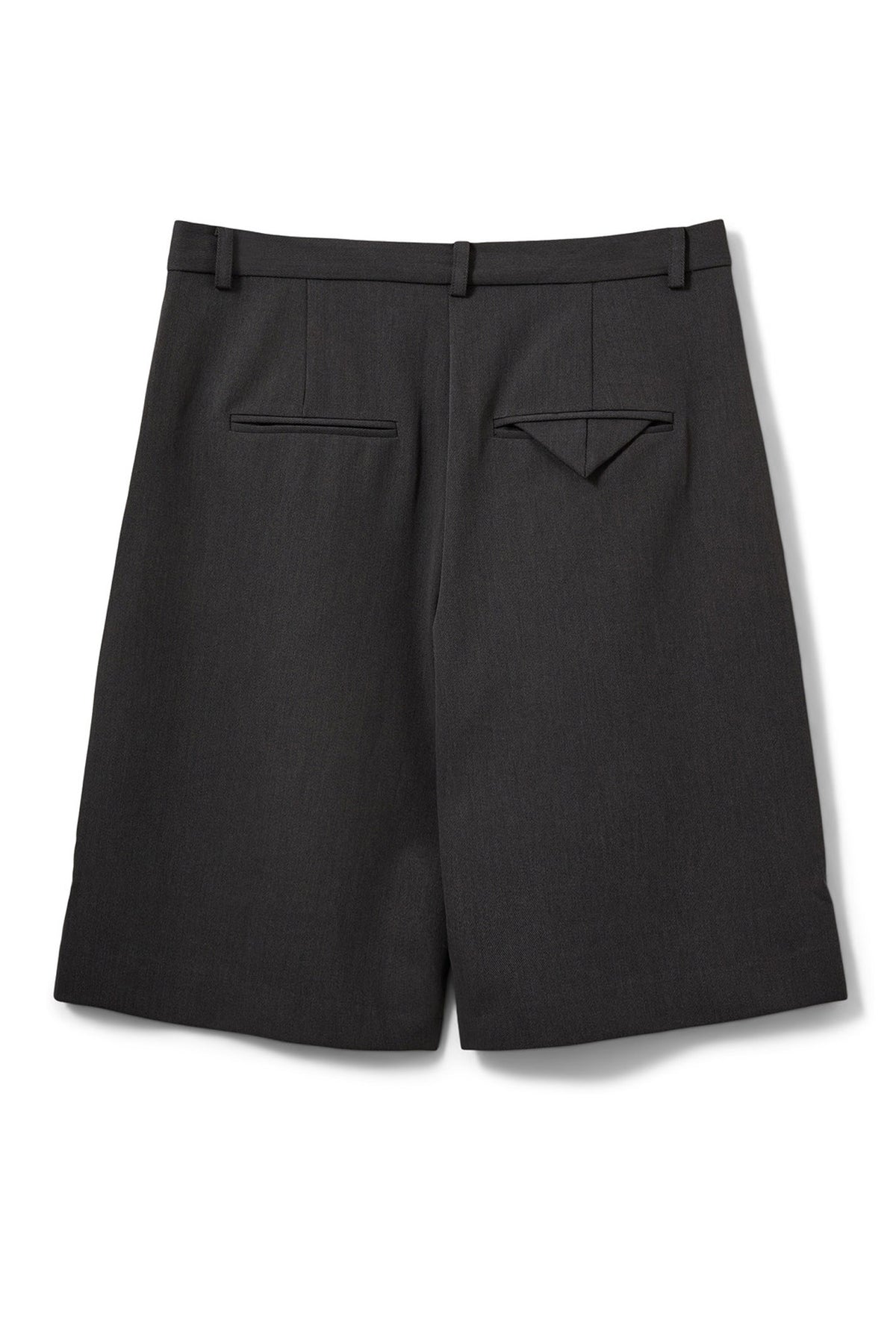 ELSASW BERMUDA SUITING SHORTS 8008 Dark grey - S261377
