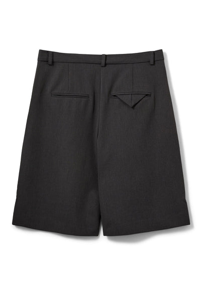 ELSASW BERMUDA SUITING SHORTS 8008 Dark grey - S261377 Thumbnail