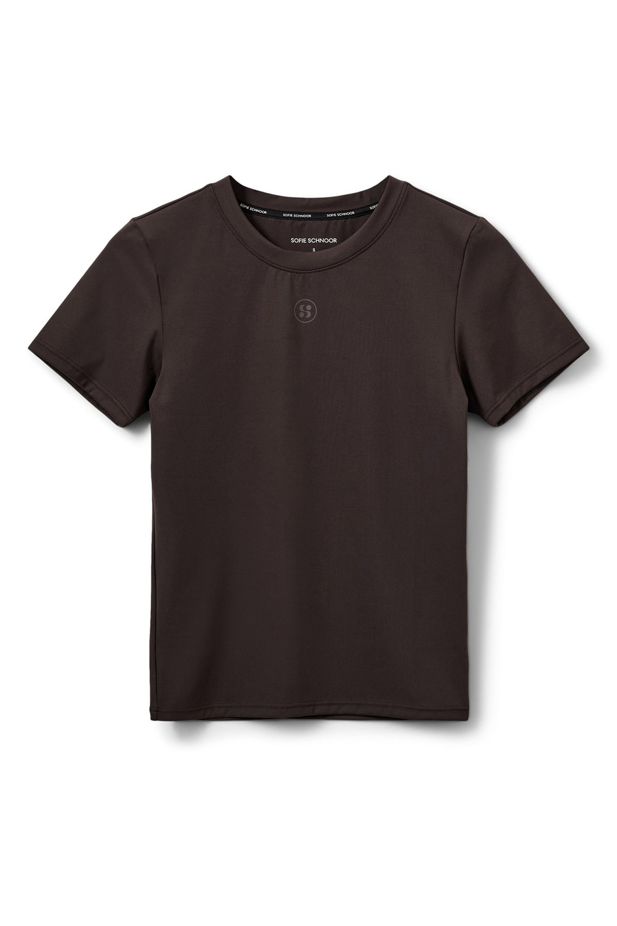 ELVIRASPO T-SHIRT 7025 Dark brown - SPO1030