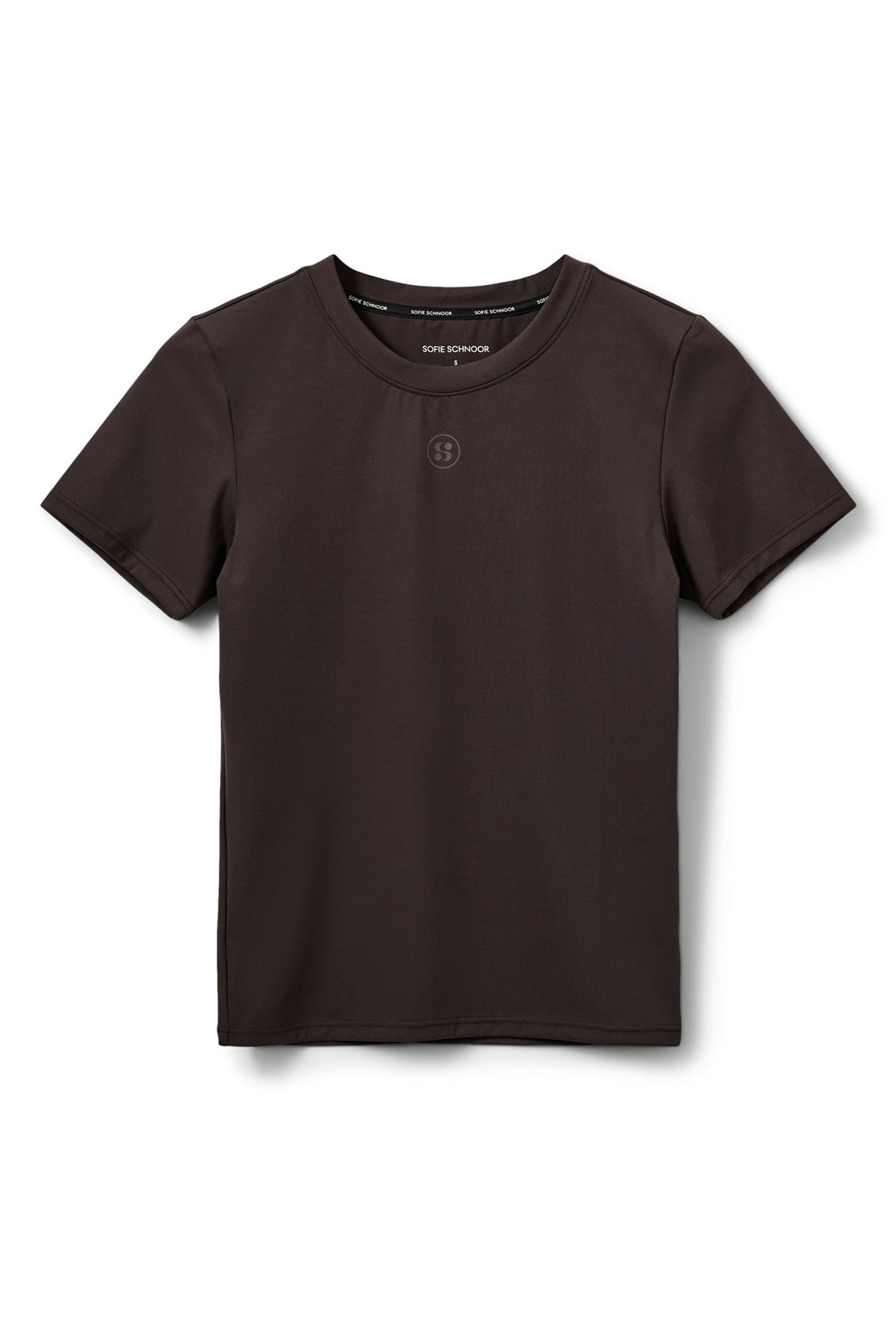 ELVIRASPO T-SHIRT 7025 Dark brown - SPO1030