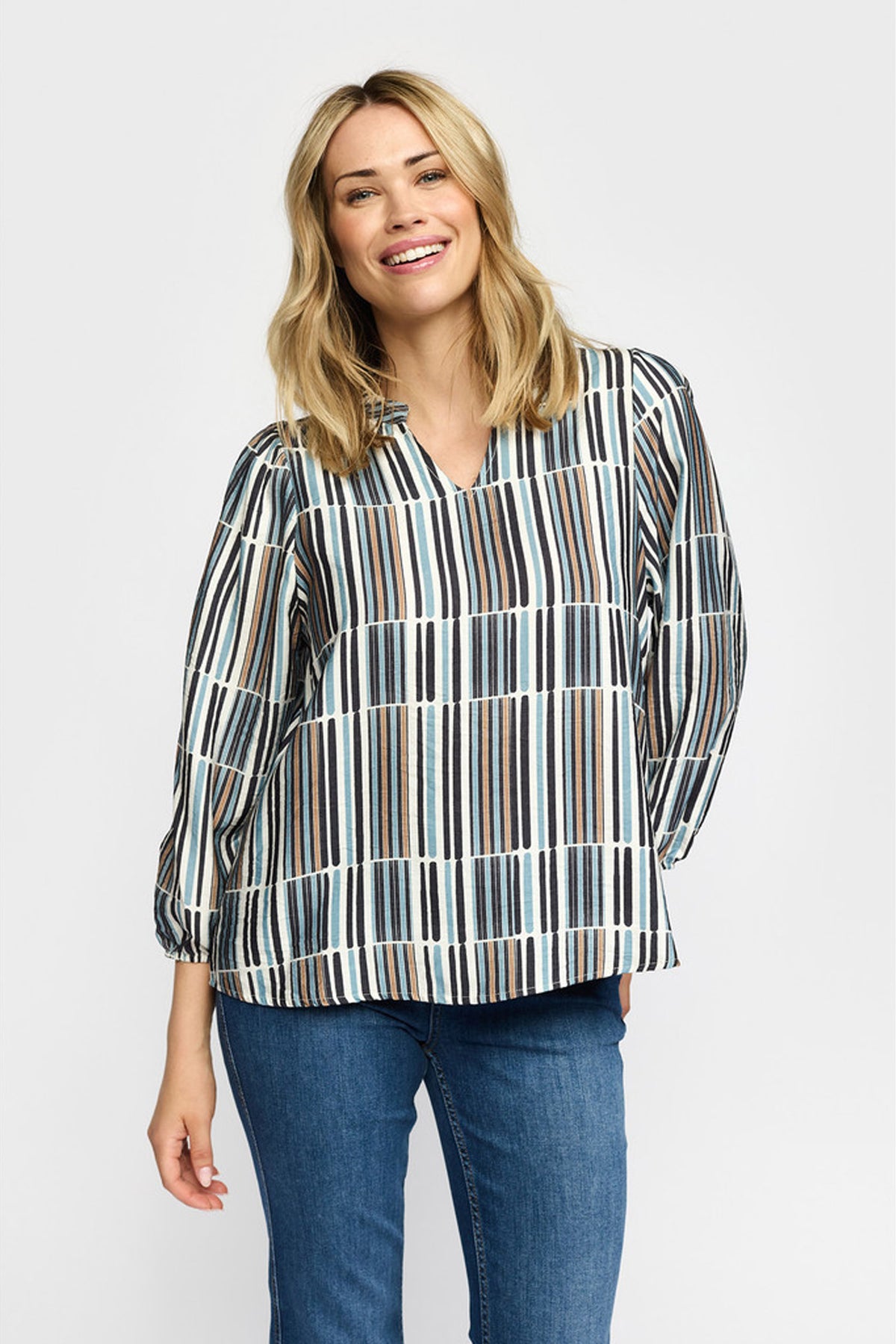 ESMARA 591 BLUE STRIPE - 10214411628