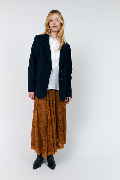 Collinsll Midi Skirt RUST - 26493-2035 Thumbnail