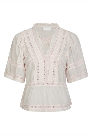 EVIENNE S VOILE 161856 BLUSER LIGHT PINK - EVIENNE S VOILE 161856
