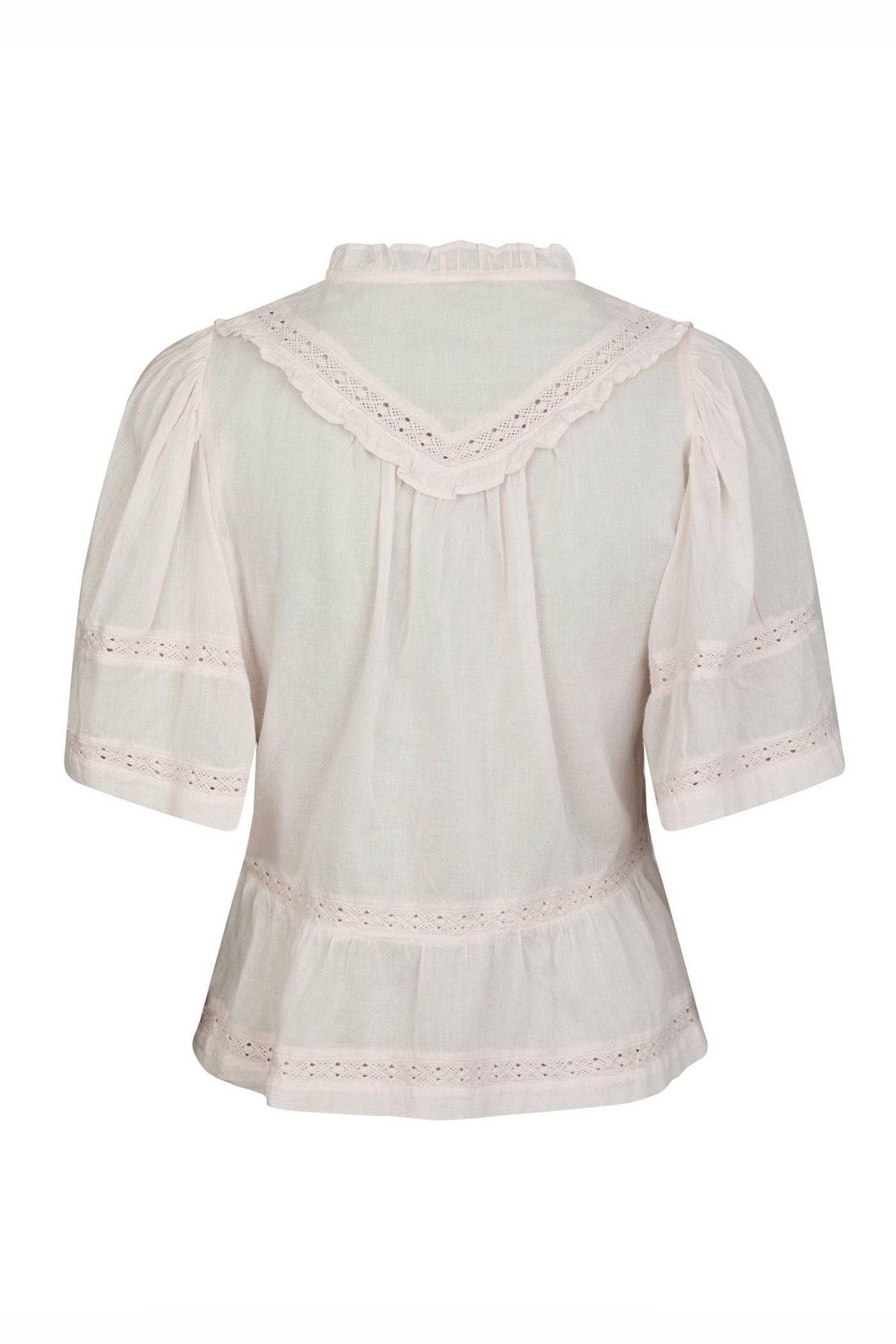 EVIENNE S VOILE 161856 BLUSER LIGHT PINK - EVIENNE S VOILE 161856