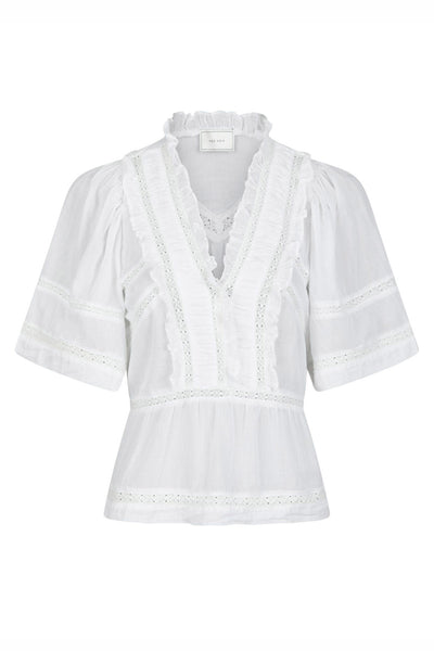 EVIENNE S VOILE 161856 BLUSER White - EVIENNE S VOILE 161856 Thumbnail