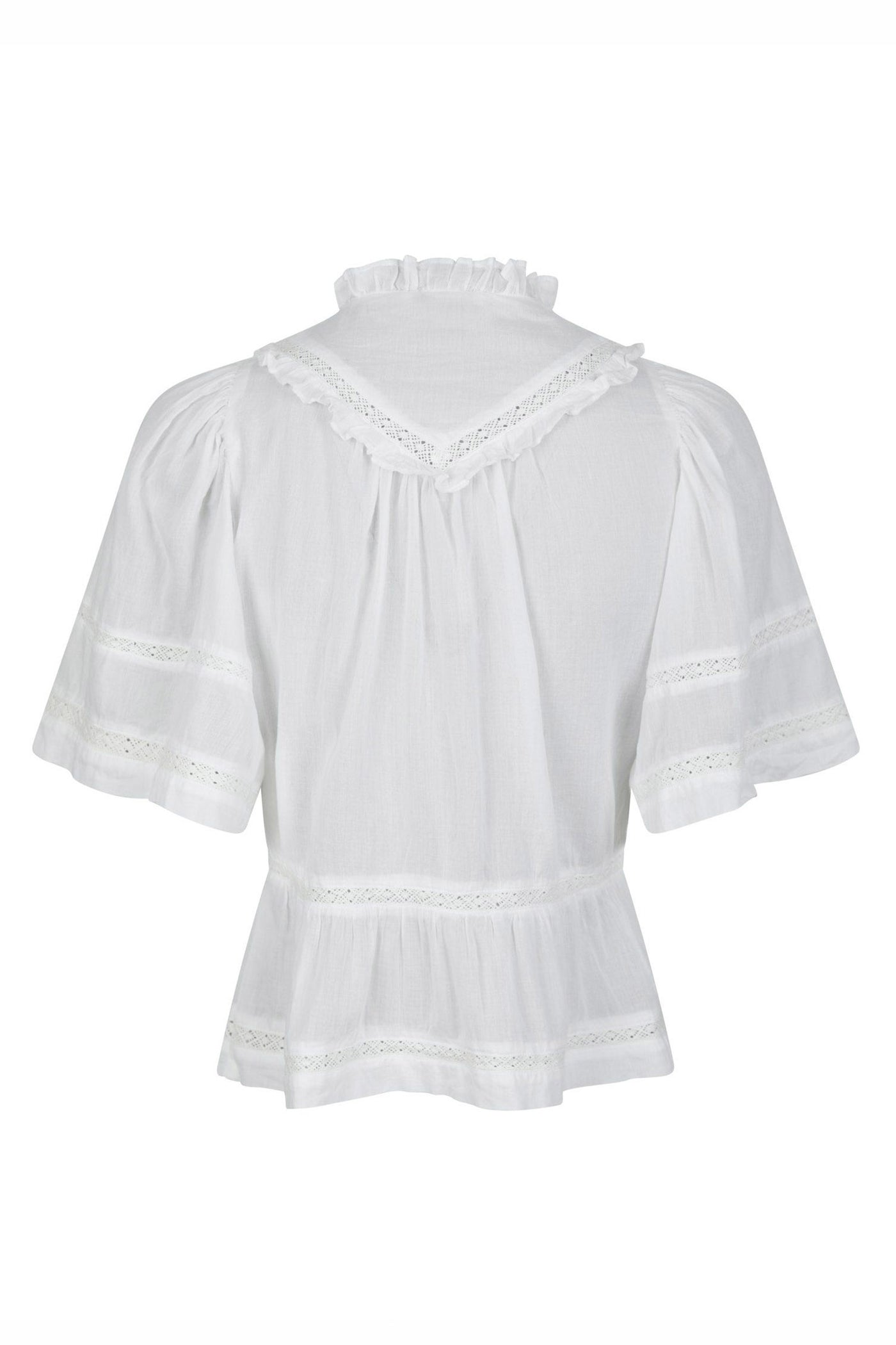 EVIENNE S VOILE 161856 BLUSER White - EVIENNE S VOILE 161856