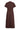 ElaraCC Wrap SS Dress 145-Dark Brown - 46112