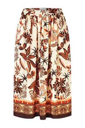 Ellall Midi Skirt Creme - 26110-2005