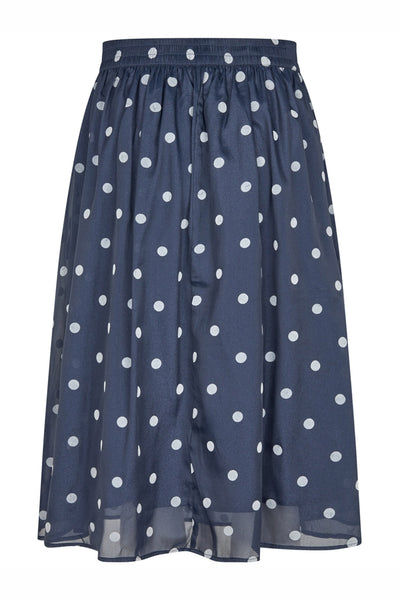 Ellall Midi Skirt DARK BLUE - 26171-2035 Thumbnail