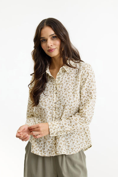 Elly shirt SAND - 16983 Thumbnail