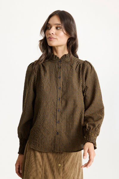 Else shirt COFFEE - 16848 Thumbnail