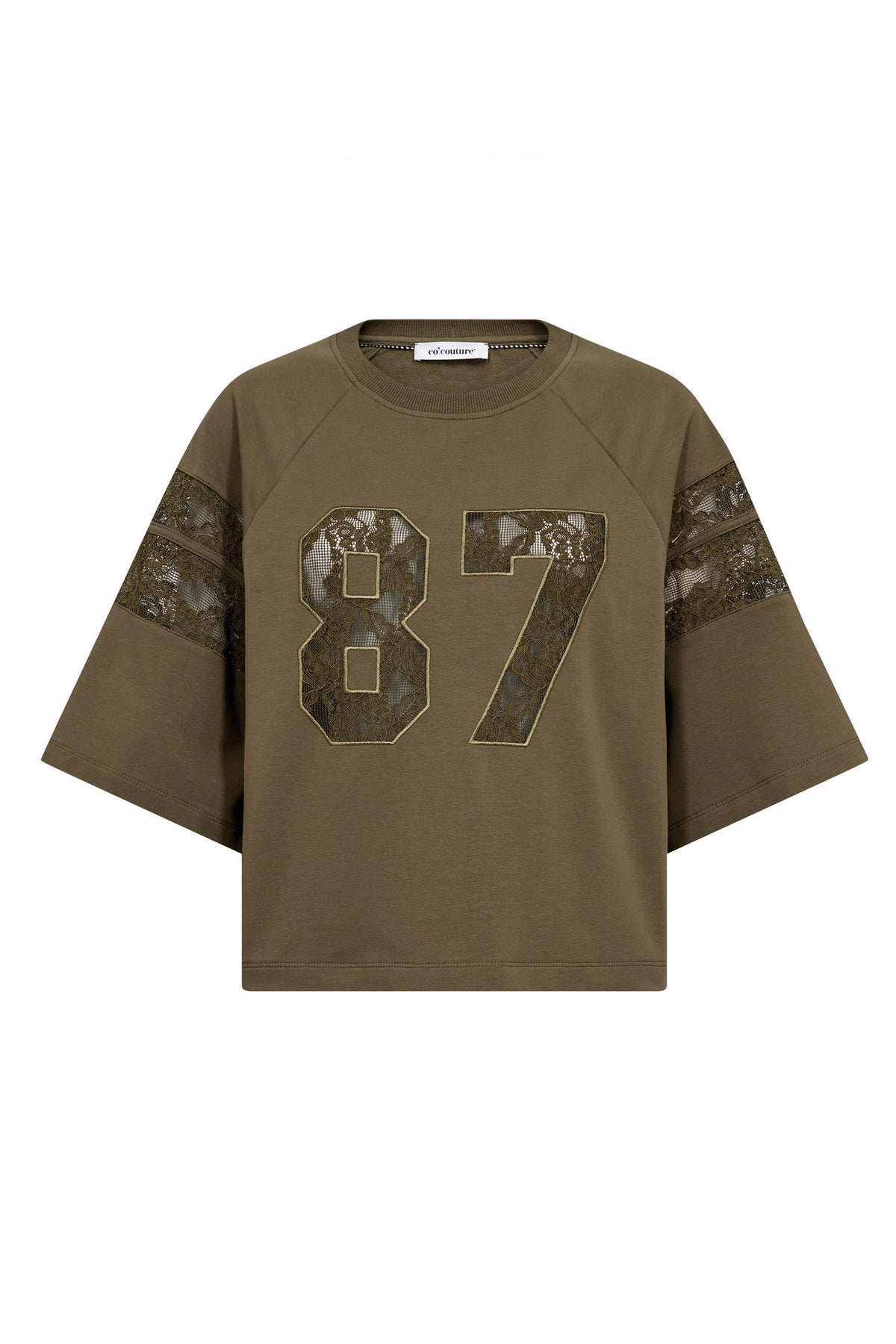 ElyCC 87 Lace Tee Sweat 60004-Army - 500029