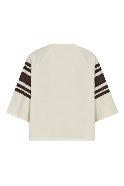 ElyCC 87 Tee Sweat 19946-Bone/Brown - 47012 Thumbnail