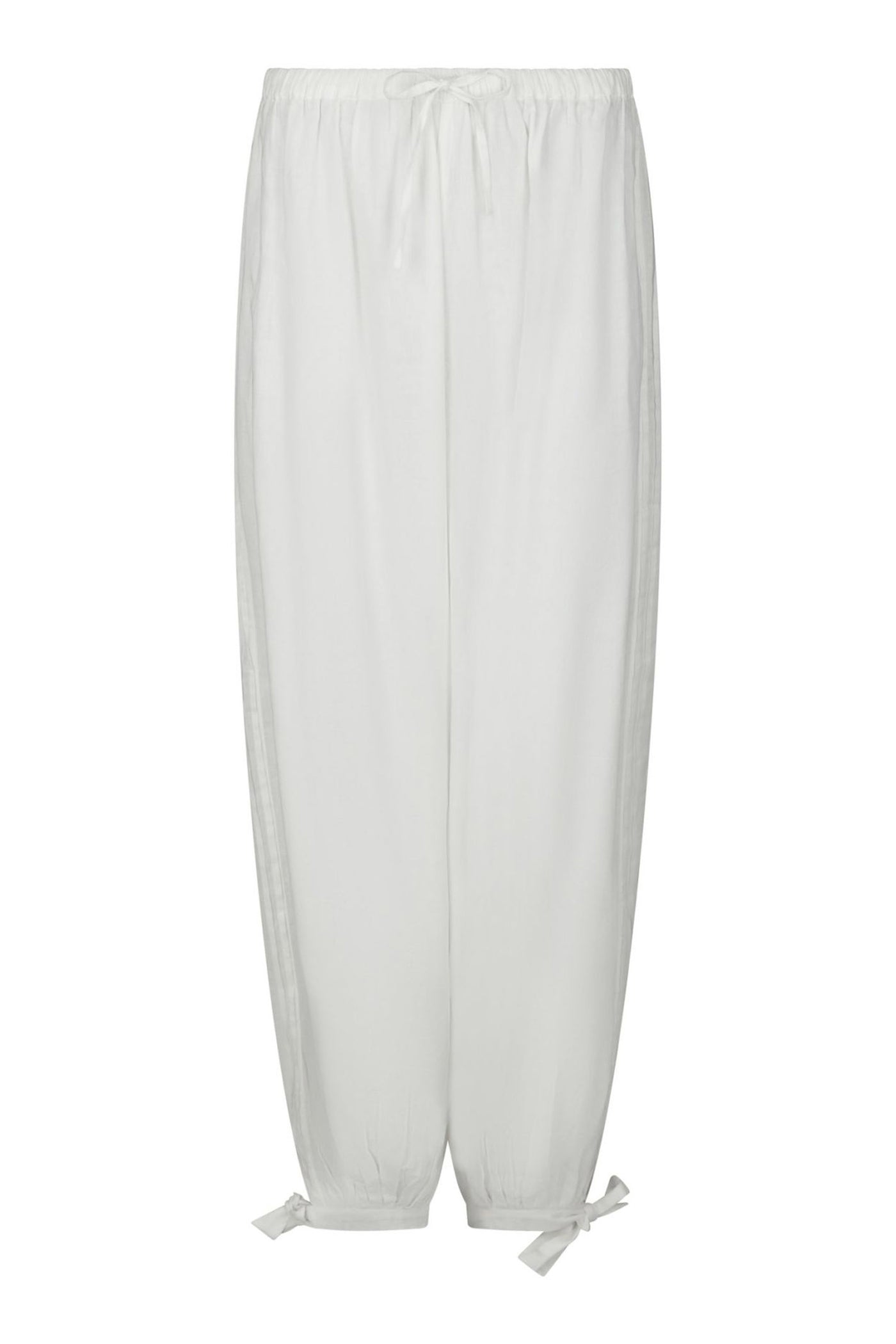Elyse S Voile Balloon Pants White - 169158