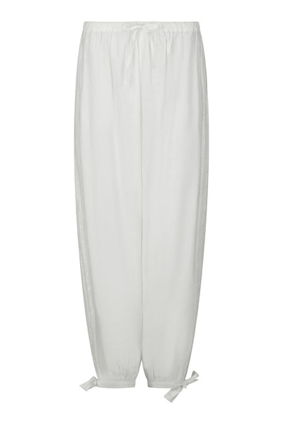 Elyse S Voile Balloon Pants White - 169158 Thumbnail
