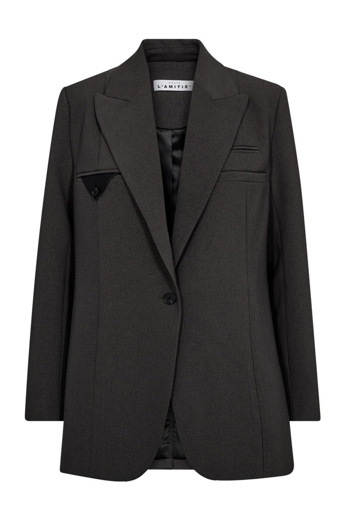 Emerald Single Blazer Grey - HL10278