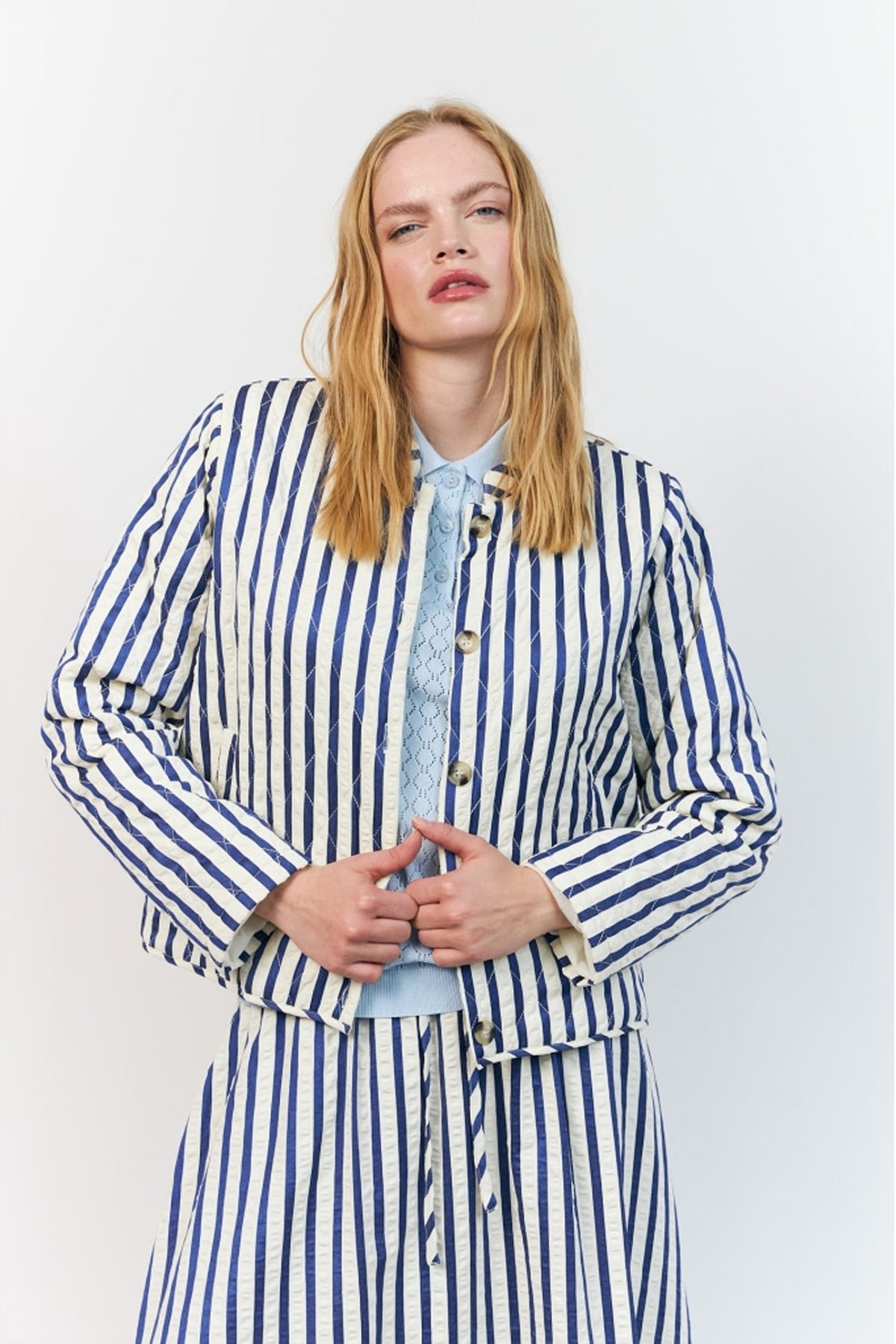 EmiliaLL Jacket LS 20 Blue - 26270-6005