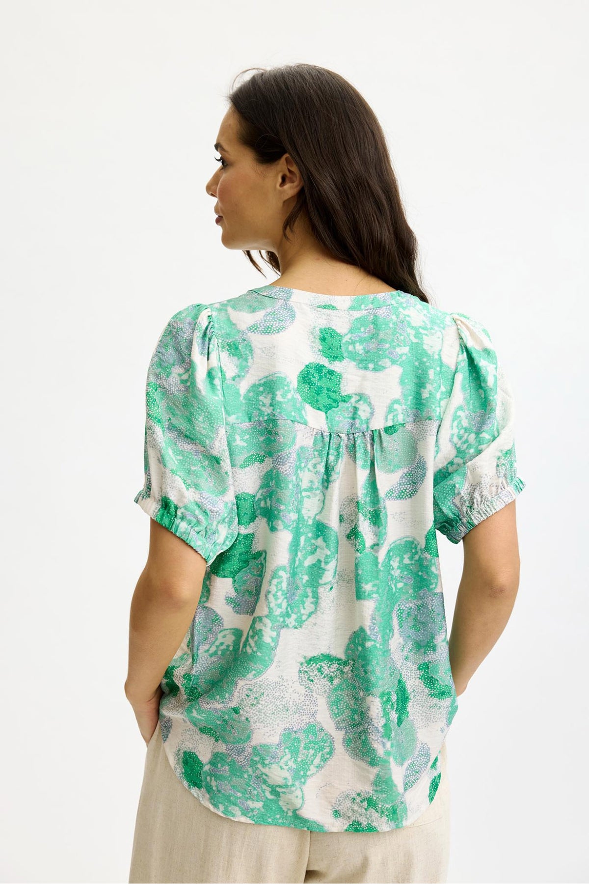 Emily blouse Green - 17137