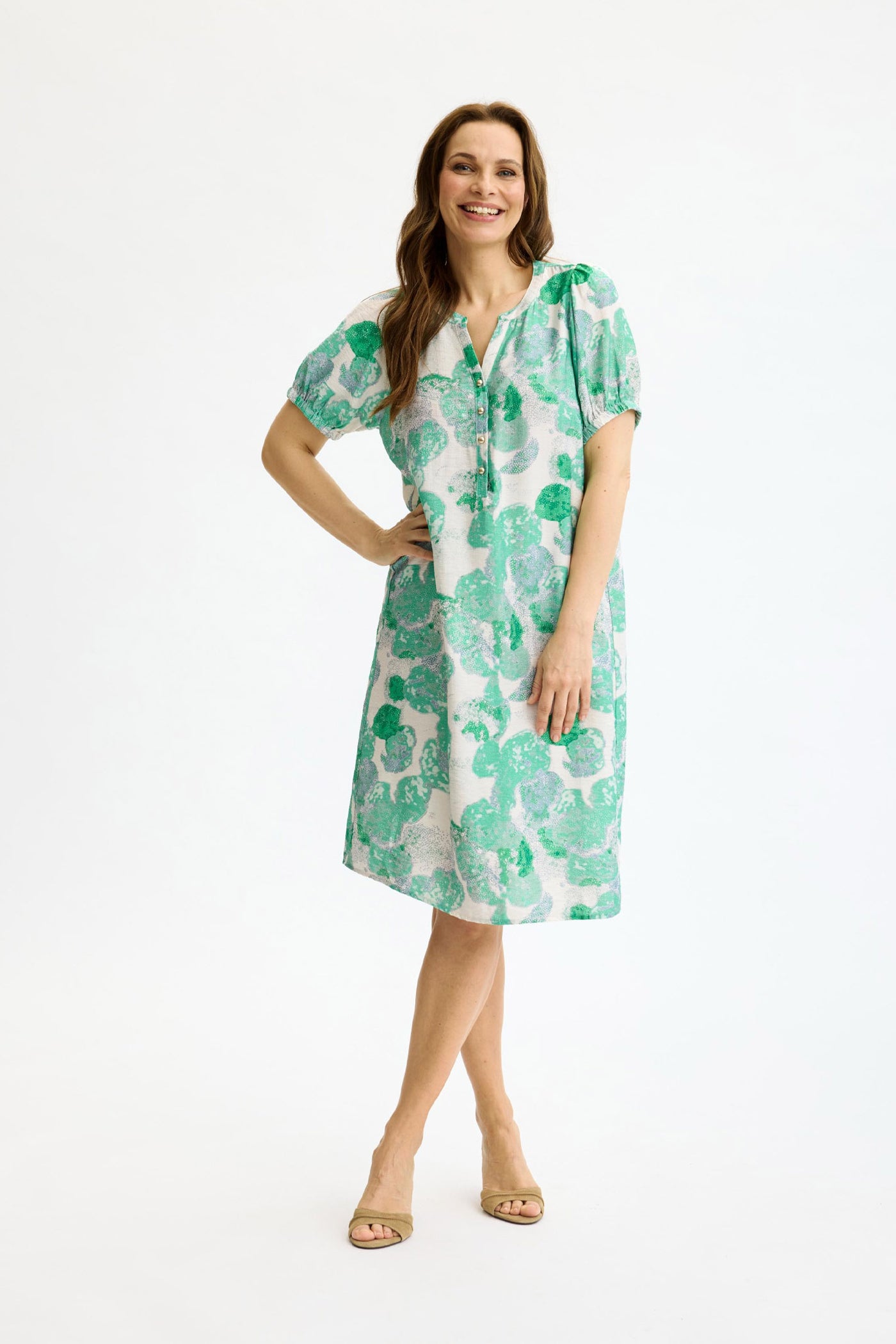 Emily dress Green - 17136