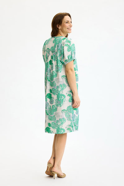 Emily dress Green - 17136 Thumbnail