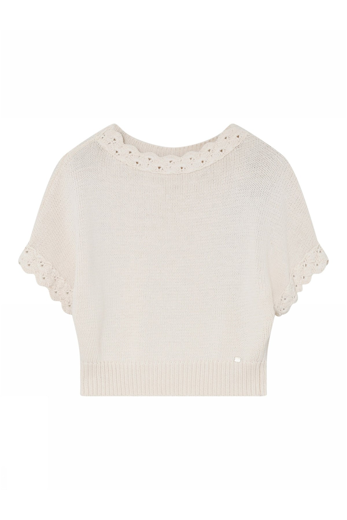Emmali, knit cape 1010-Off White - 61405/3795