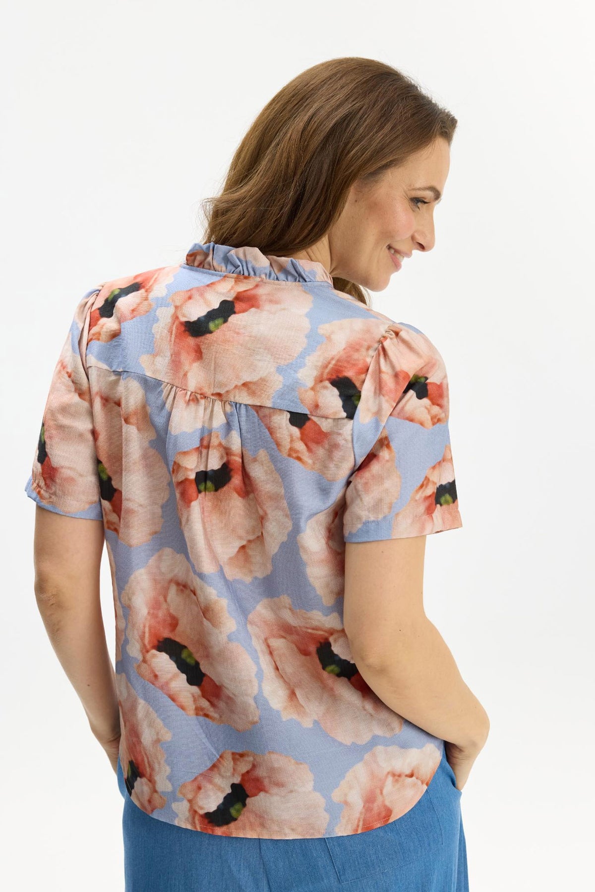 Enola blouse Blue - 17054
