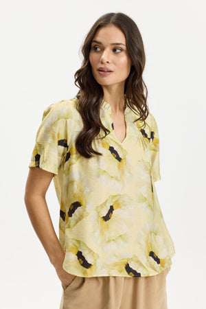 Enola blouse Butter yellow - 17054